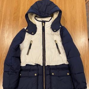 J. Crew chateau puffer coat